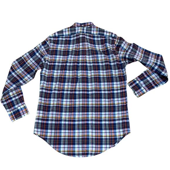 NWOT SID MASHBURN Men's Long Sleeve Plaid shirt size M Medium New without tag - Picture 4 of 4